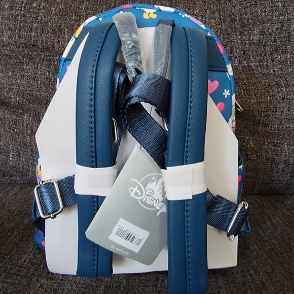 Loungefly x Disney Parks Donald and Daisy Duck "Love" Mini Backpack - Picture 2 of 9